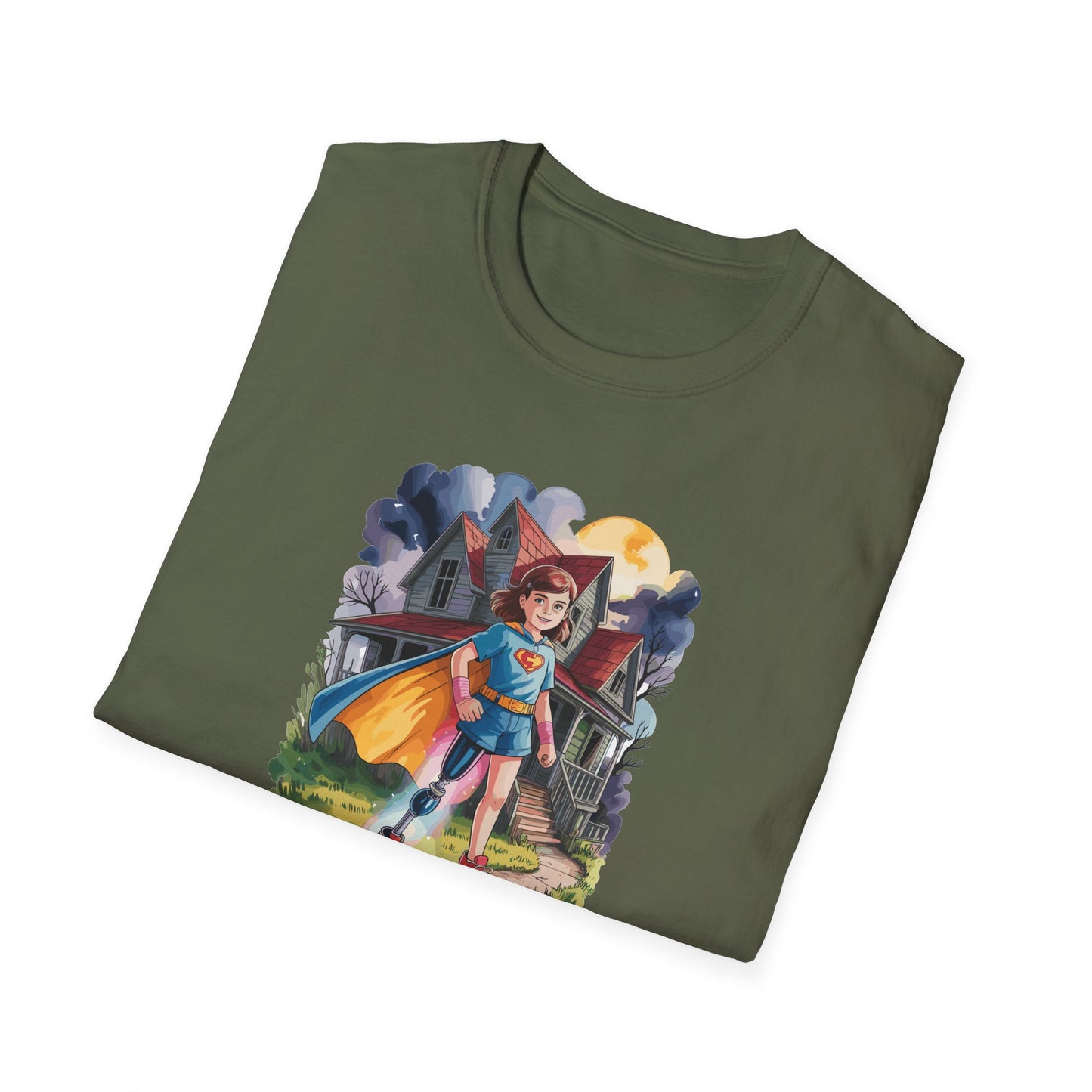 Amputee Humor, Limb Loss Awareness Tee, My Costume Is My Superpower V1
