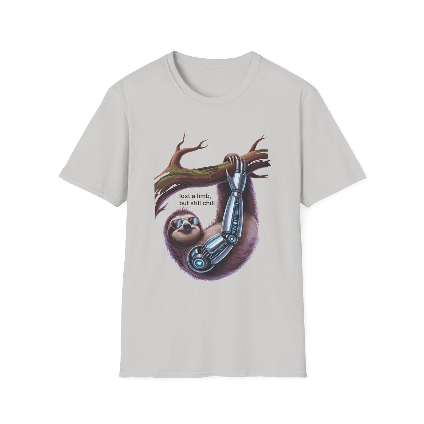 Amputee Humor, Limb Loss Awareness Tee, Sloath Tee V3b