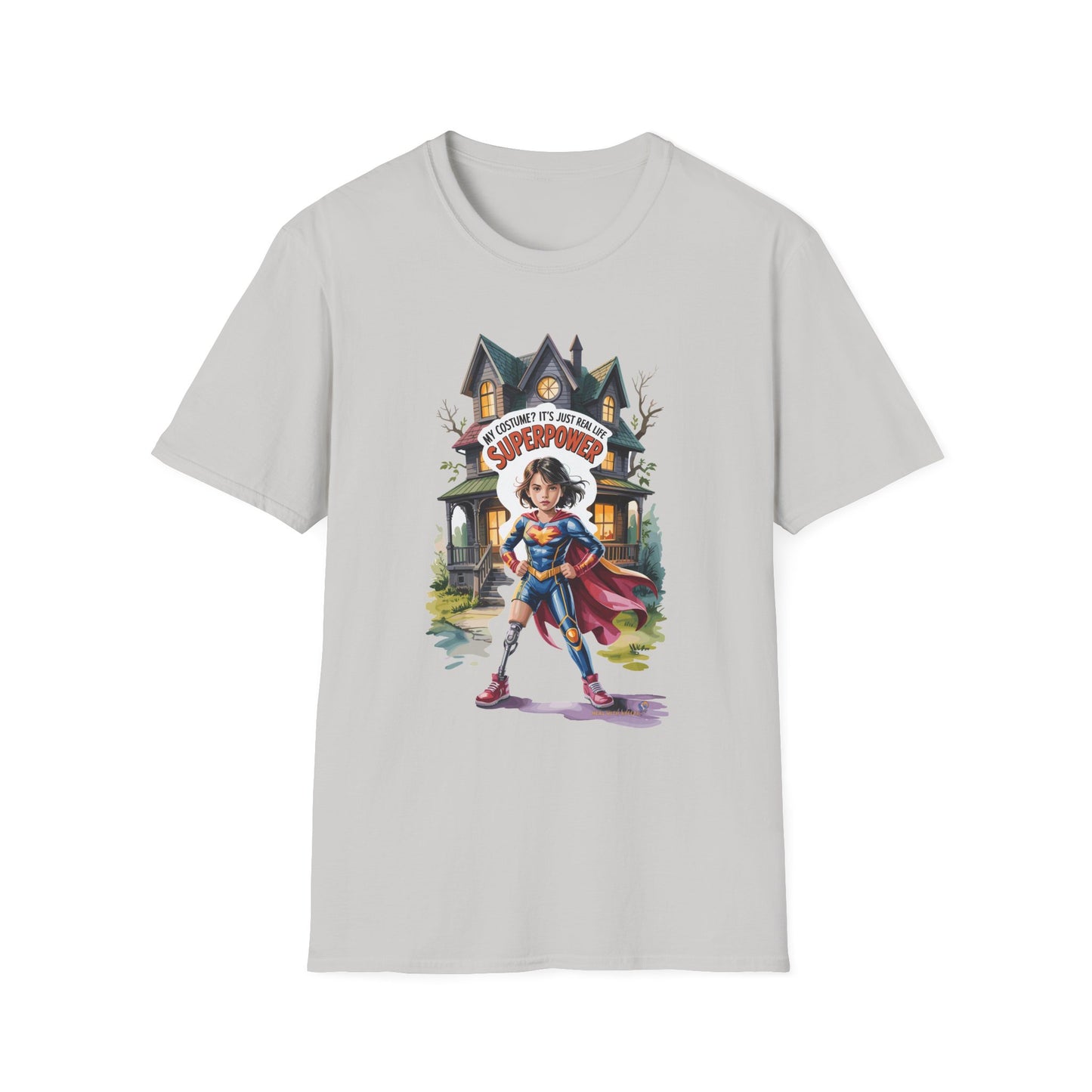 Amputee Humor, Limb Loss Awareness Tee, My Costume Is My Superpower V2