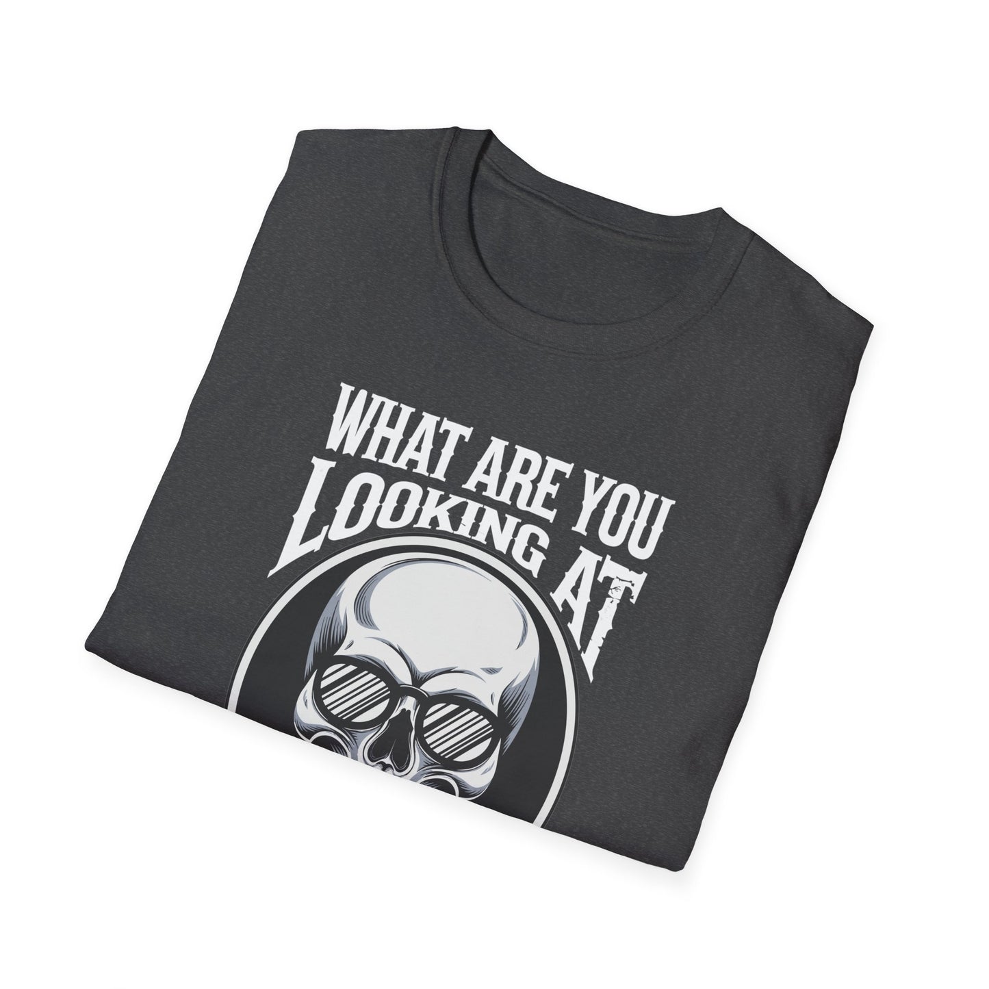 Amputee Humor, Limb Loss Awareness Tee, What R U Looking At V8b Print