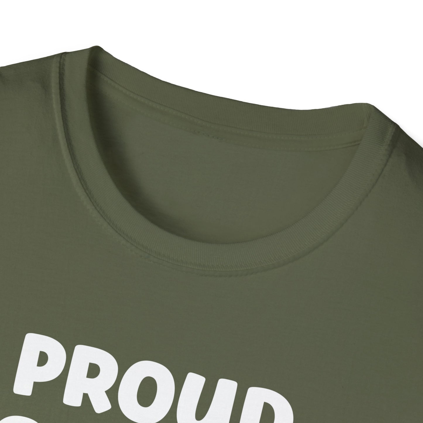 Amputee Humor, Limb Loss Awareness Tee, Proud Owner Of Invisible Arm Figure V1 Blk Print 1