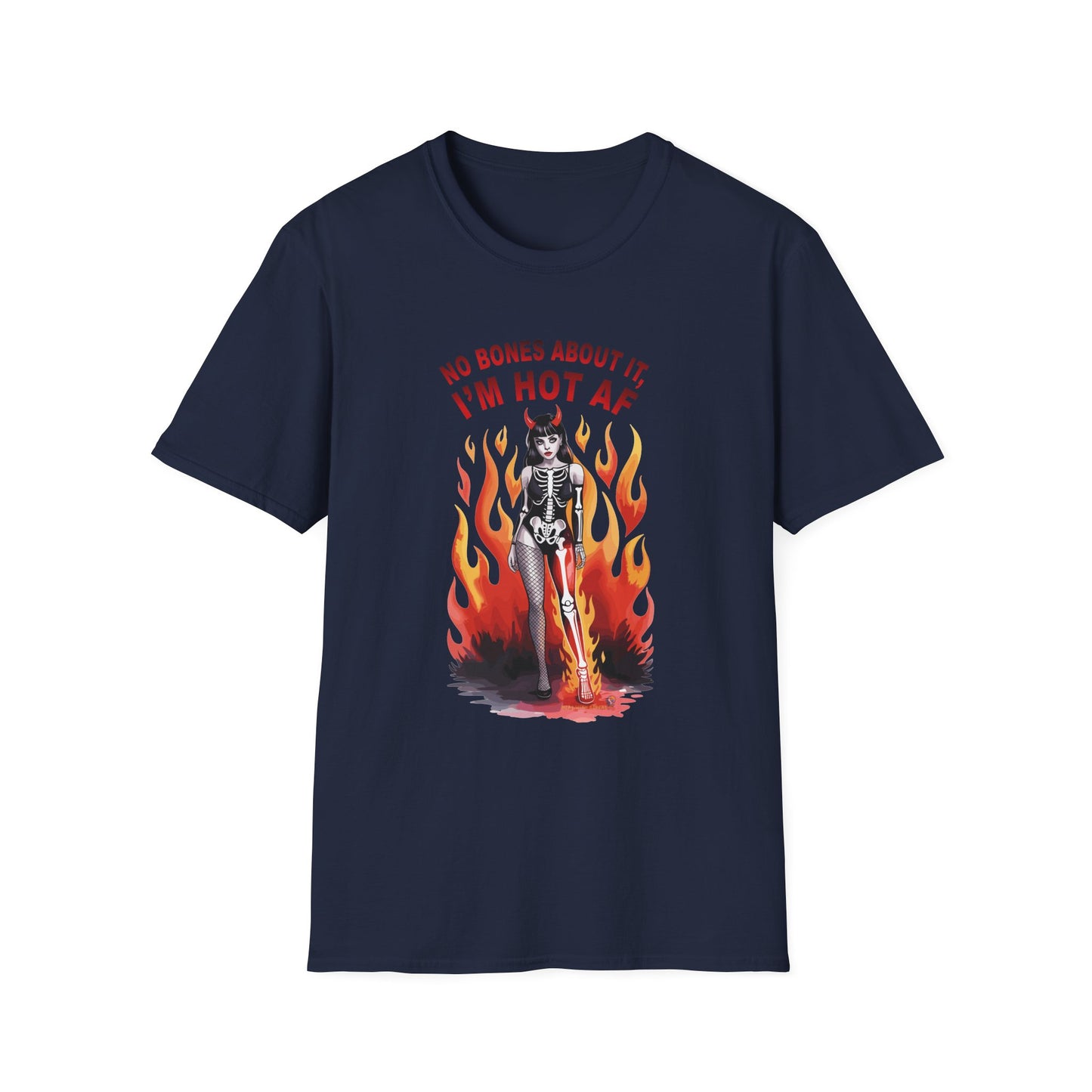 Amputee Humor, Limb Loss Awareness Tee, No Bones Im Hot V1b