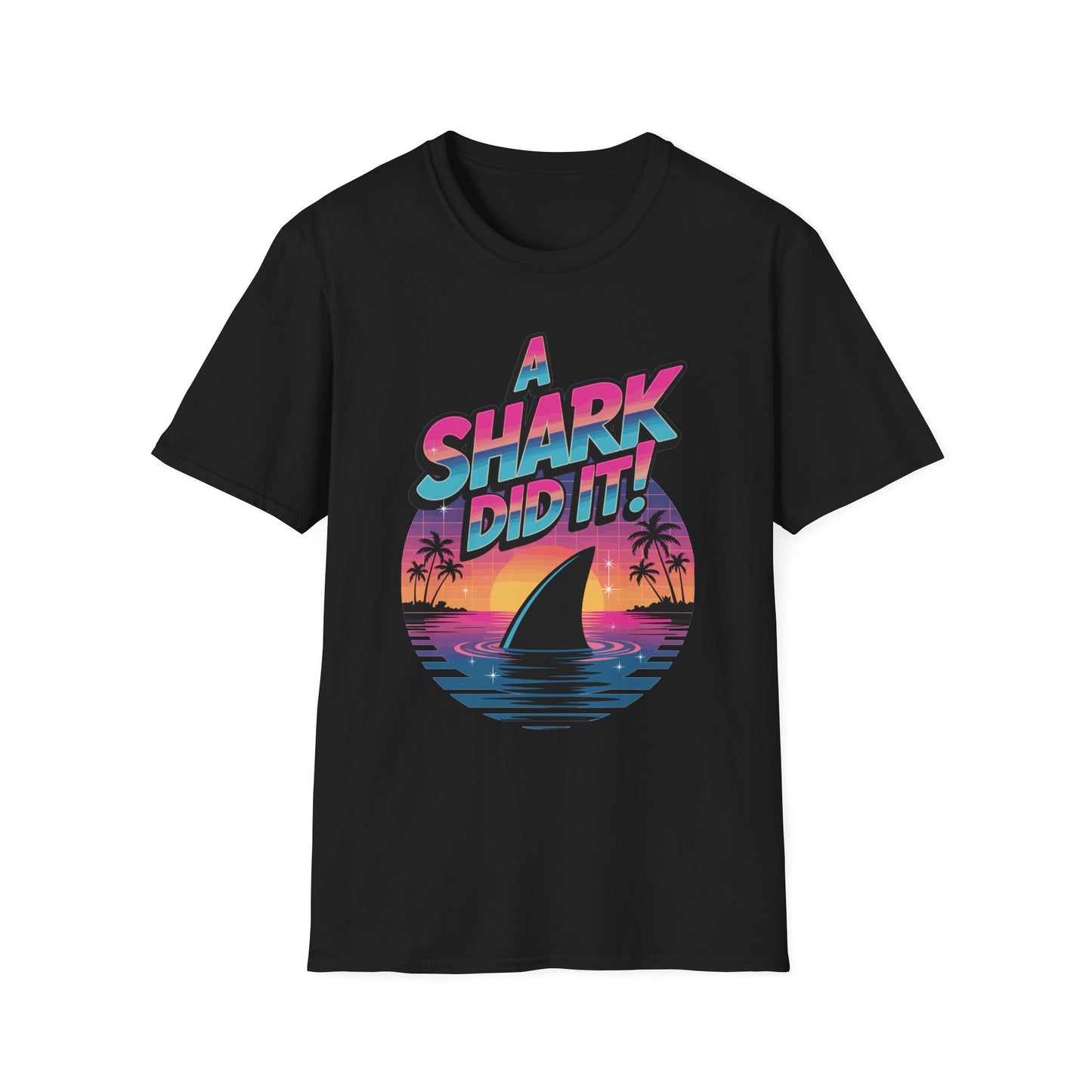 Amputee Humor, Limb Loss Awareness Tee, A Shark Did It V4