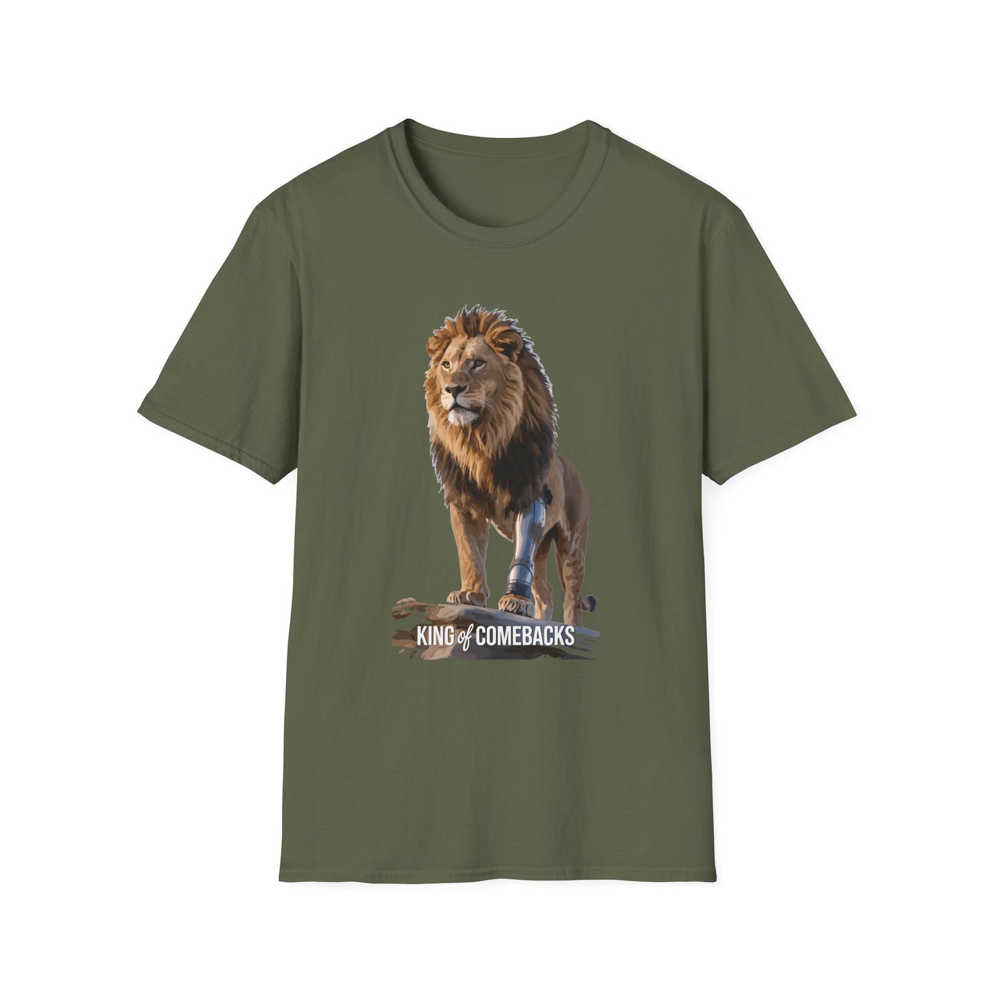 Amputee Humor, Limb Loss Awareness Tee, Lion Tee V2