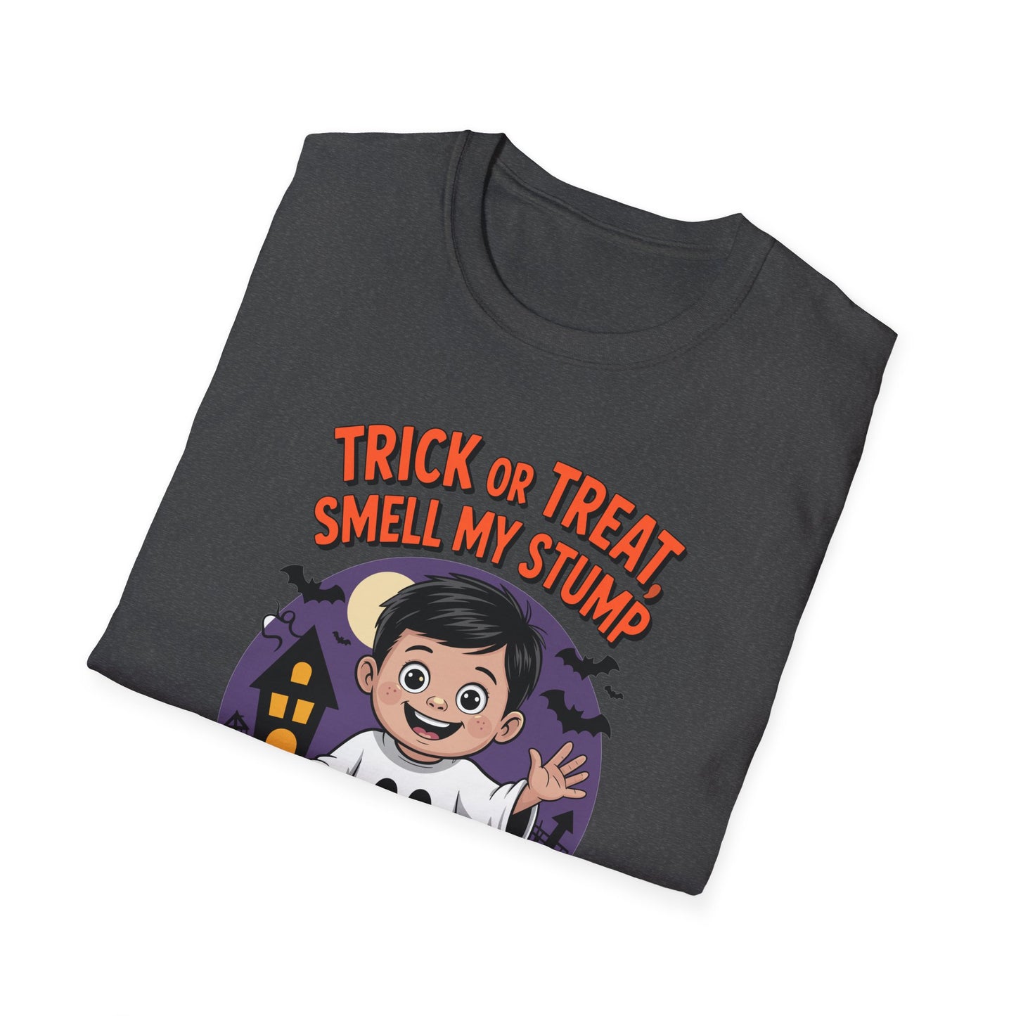 Amputee Humor, Limb Loss Awareness Tee, Trick Or Treat Smell My Stump V3