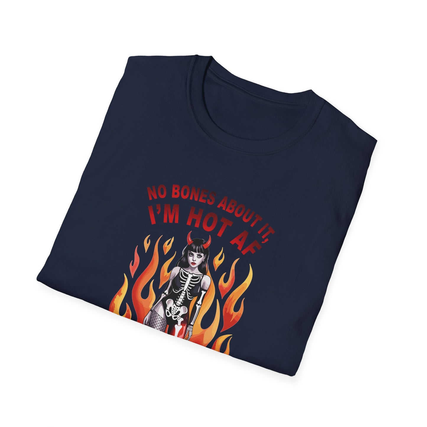 Amputee Humor, Limb Loss Awareness Tee, No Bones Im Hot V1b