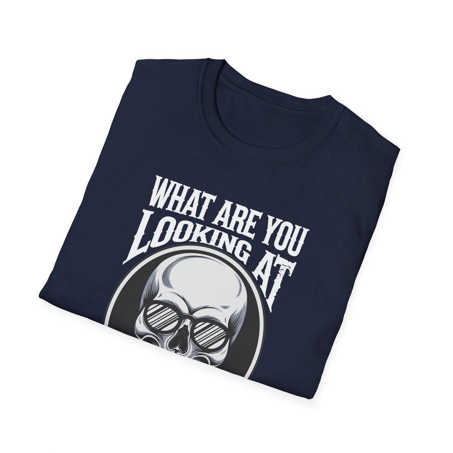 Amputee Humor, Limb Loss Awareness Tee, What R U Looking At V8b Print
