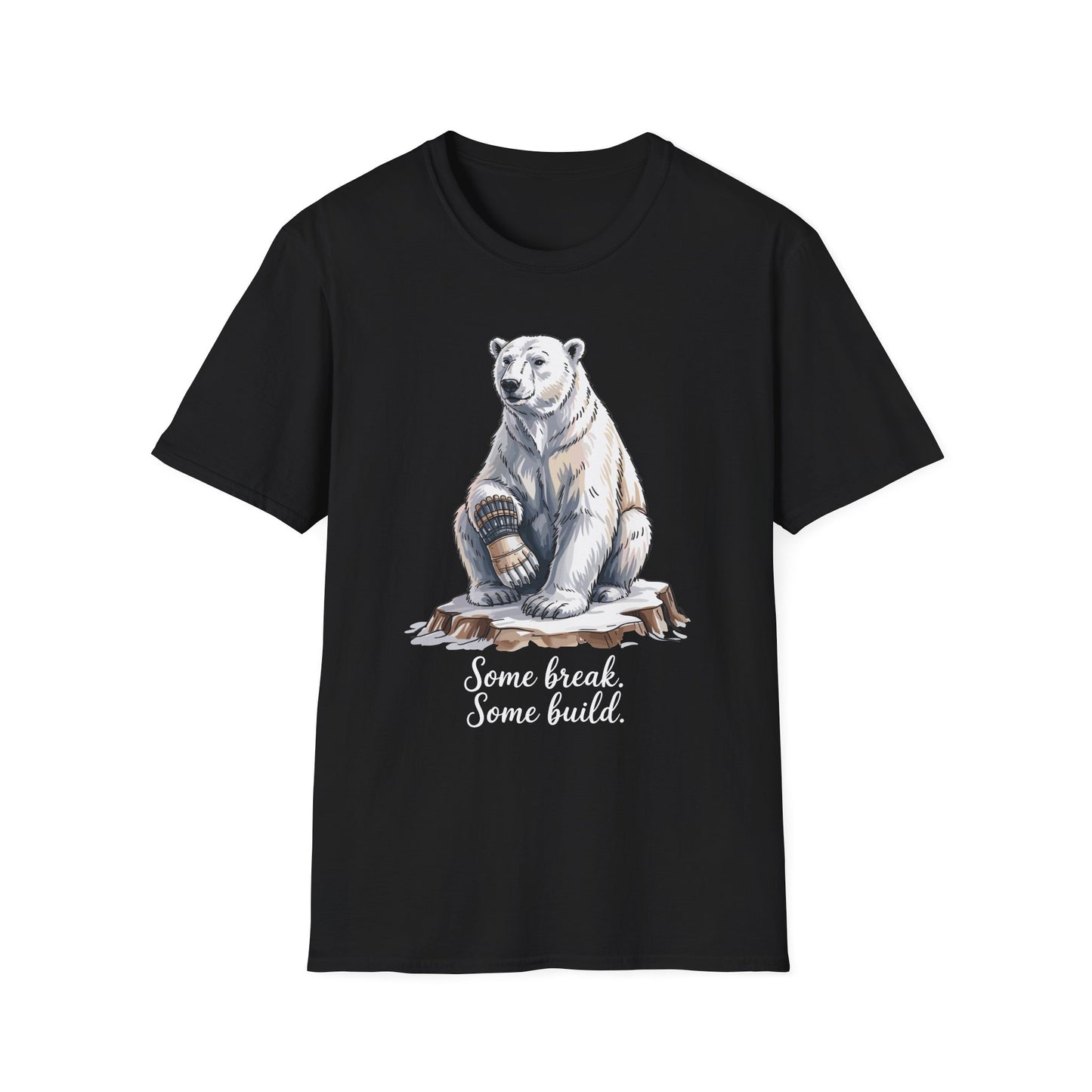 Amputee Humor, Limb Loss Awareness Tee, Polar Tee V1b