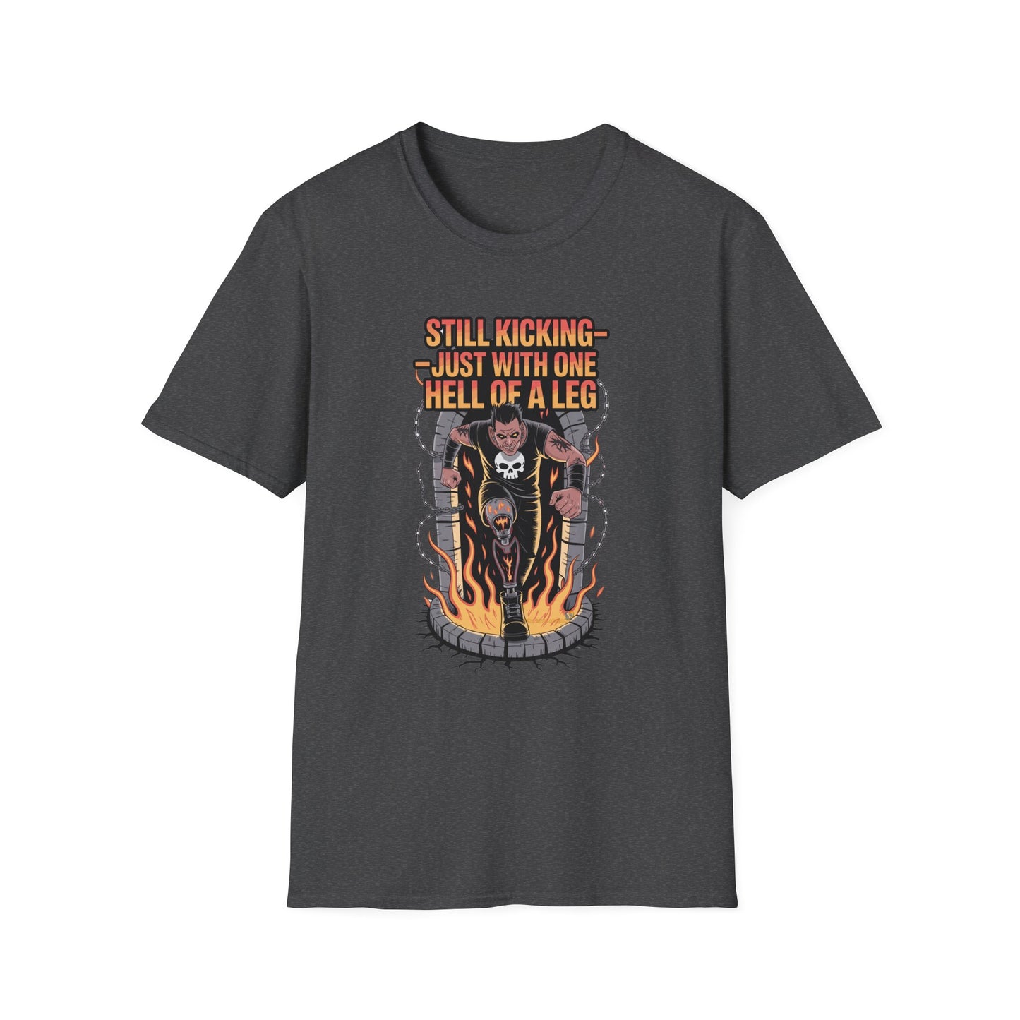 Amputee Humor, Limb Loss Awareness Tee, Hello Of A Leg V1