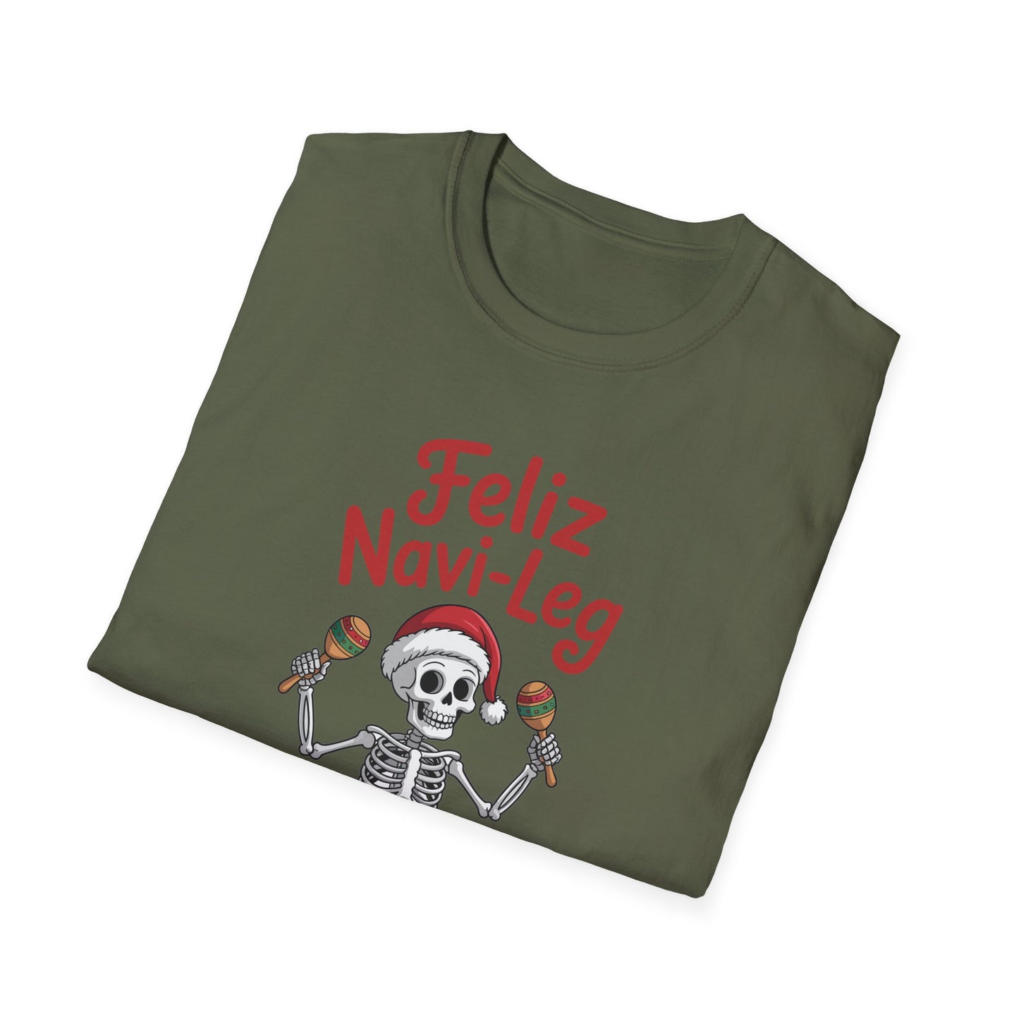 Amputee Humor, Limb Loss Awareness Tee, Feliz Navi Leg V2