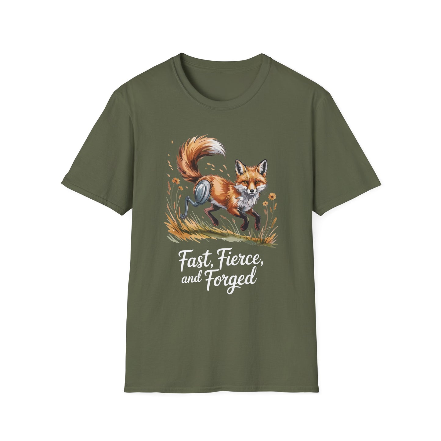 Amputee Humor, Limb Loss Awareness Tee, Fox Tee V1b