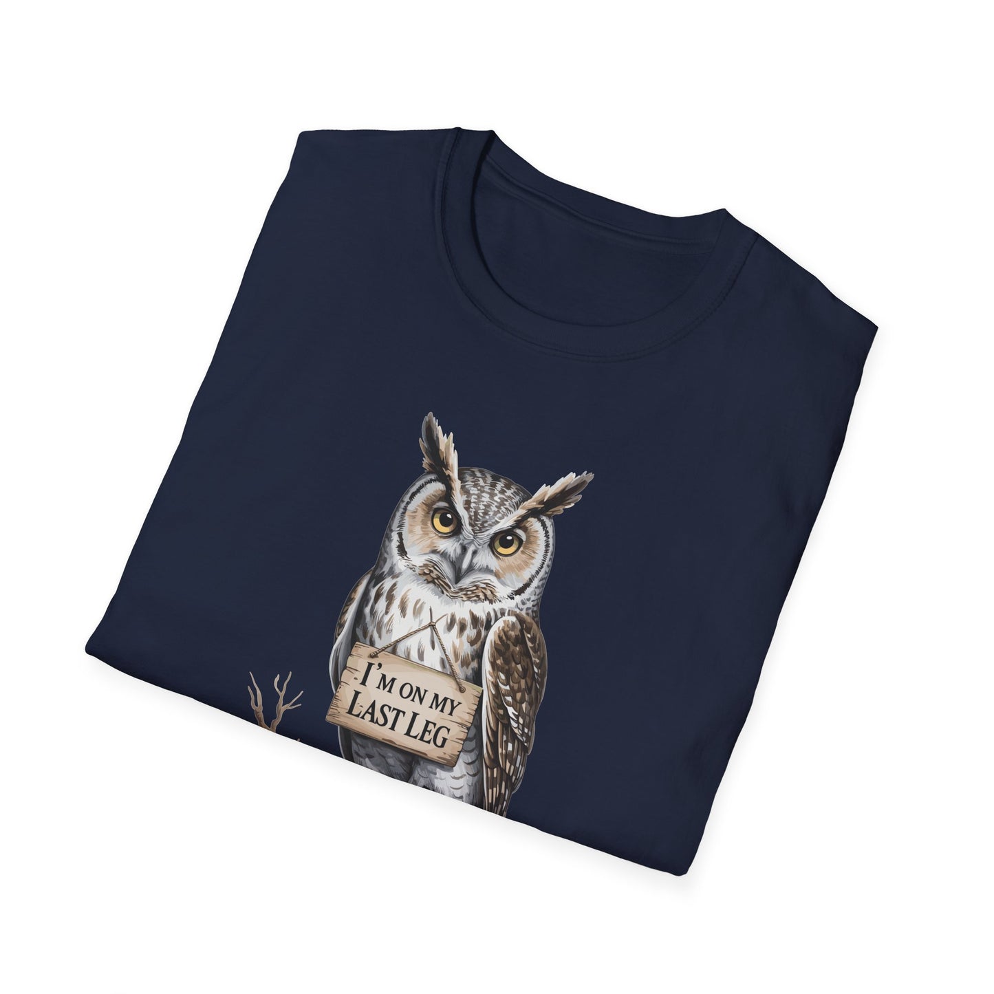 Amputee Humor, Limb Loss Awareness Tee, Owl Tee