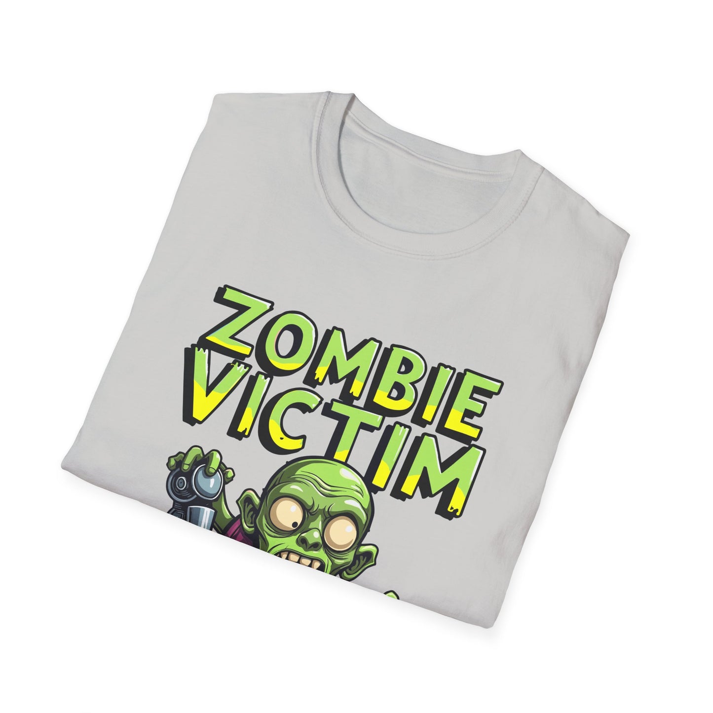 Amputee Humor, Limb Loss Awareness Tee, Zombie Victim Amp V2 Print
