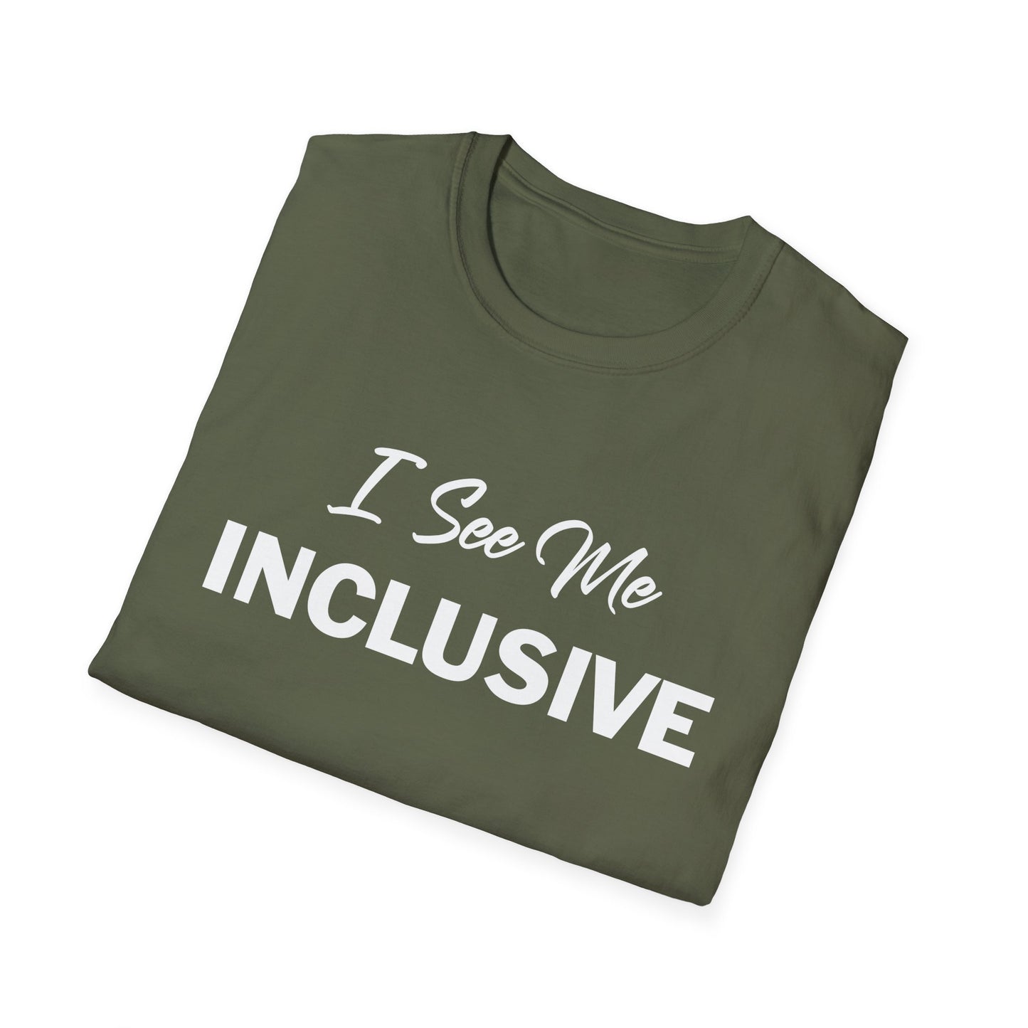 Amputee Humor, Limb Loss Awareness Tee, I See Me Inclusive V1 Blk Print