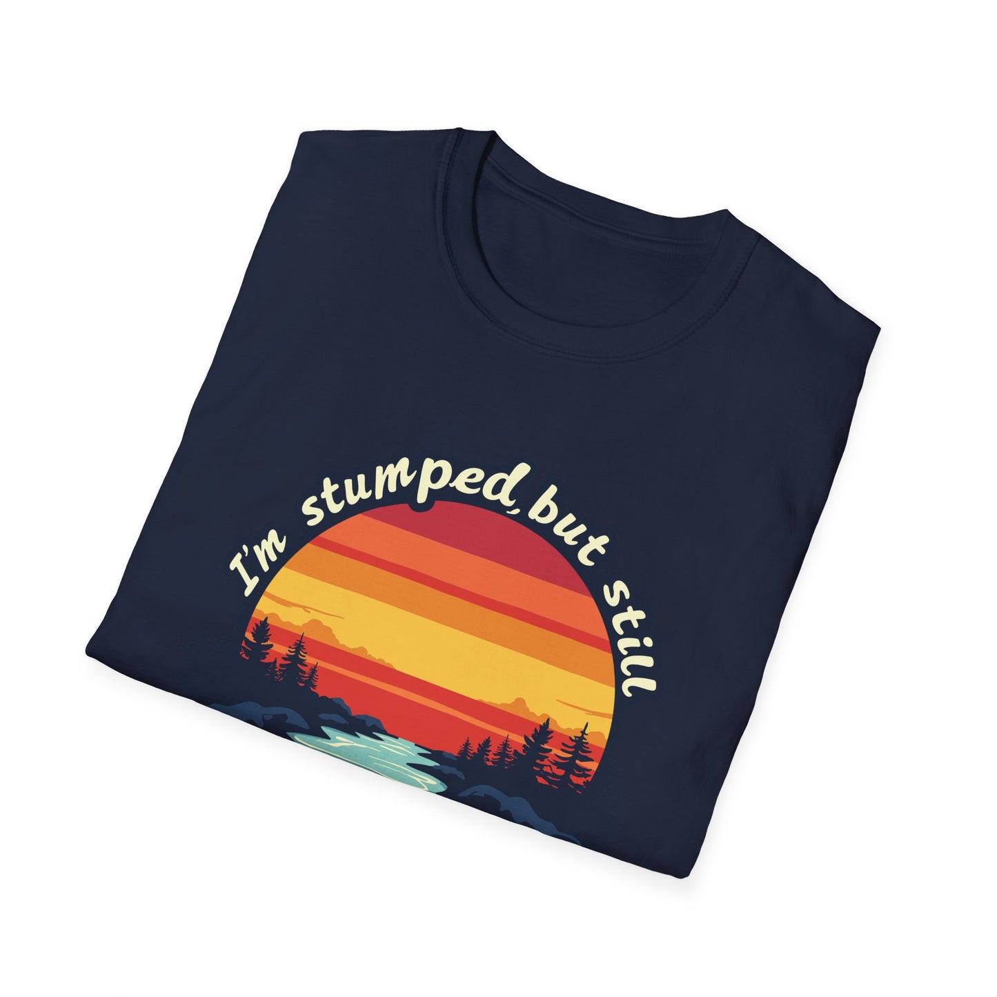 Amputee Humor, Limb Loss Awareness Tee, Stumped Going Strong V2