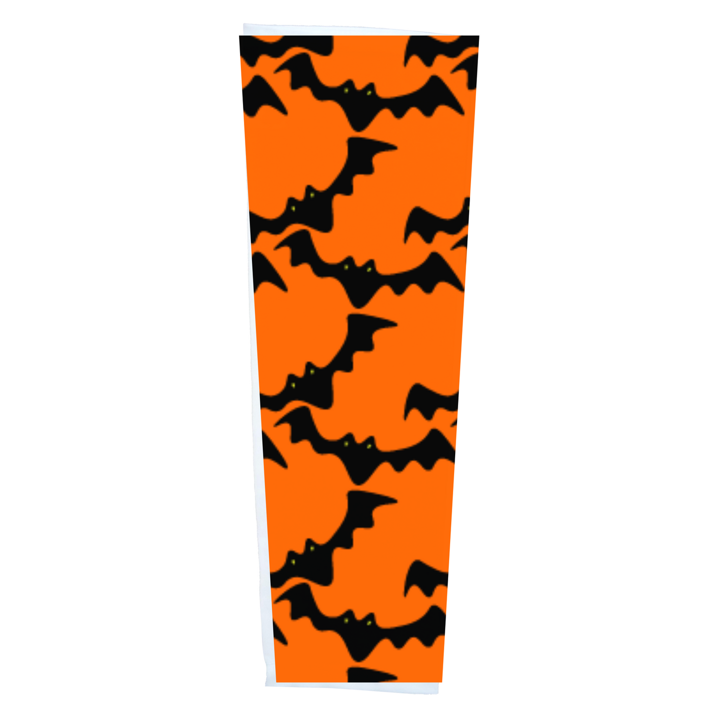 Amputee Sock "Wallpaper Bats w orange bgnd", Prosthetic Limb Sock, 3ply Stump Sock