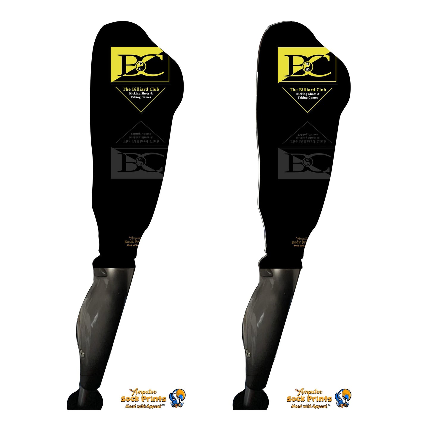 Billiards Club Logo BOOT PAIR