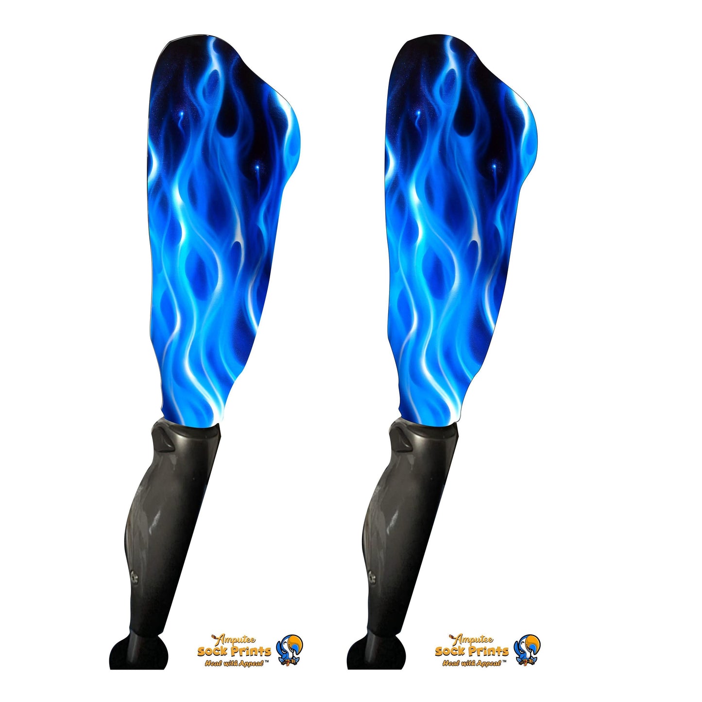 Blue Flames V2 BOOT PAIR