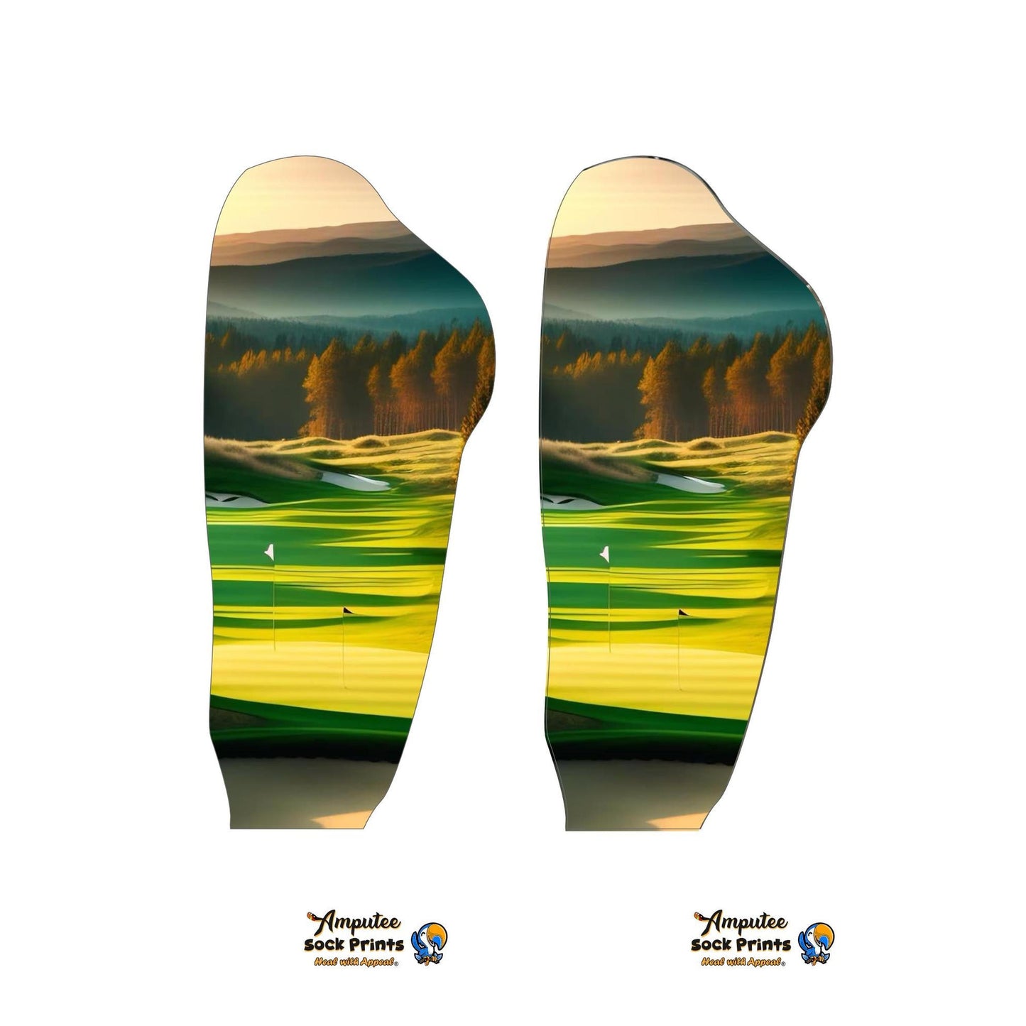 Golf Scene V1 SLEEVE XL BOOT PAIR Mockup