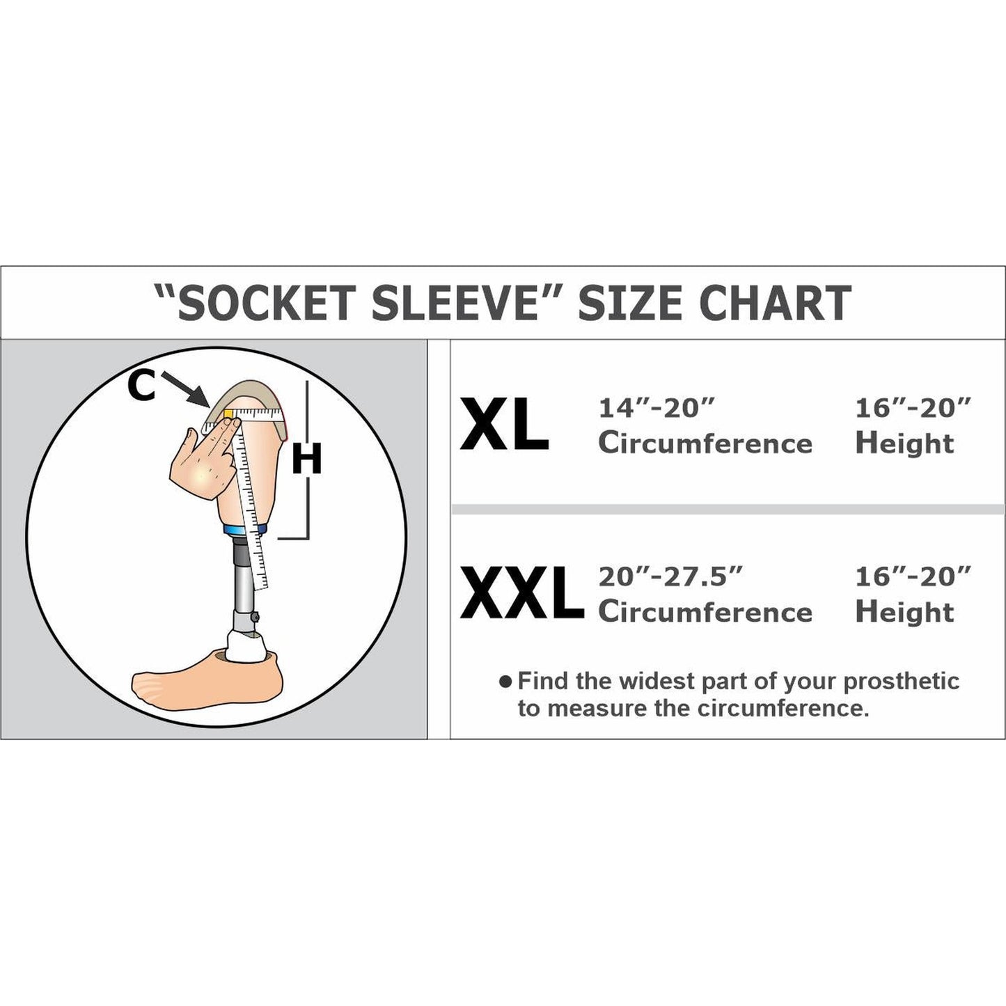 How to measure for sleeve
