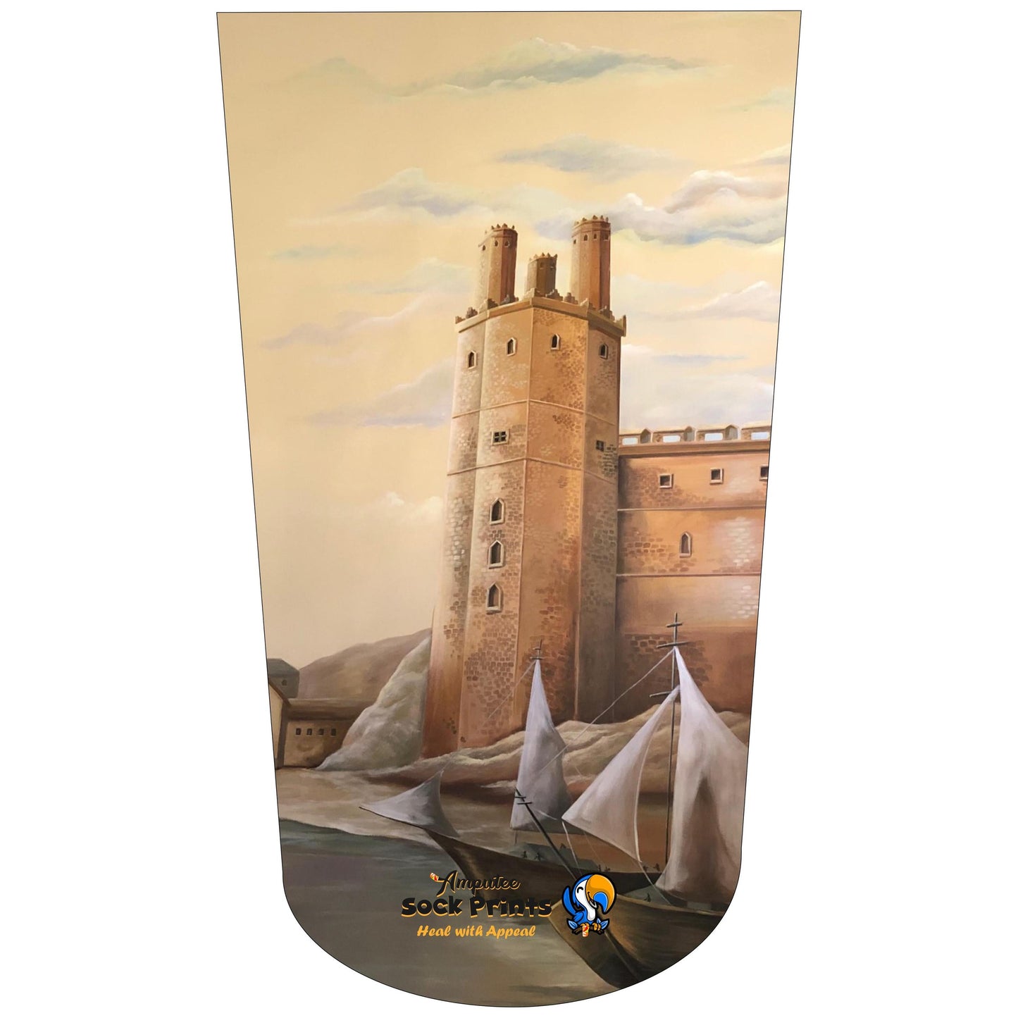 Wales Castle Mural A