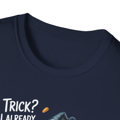 Amputee Humor, Limb Loss Awareness Tee,   Trick Already Lost A Leg Babe V1b