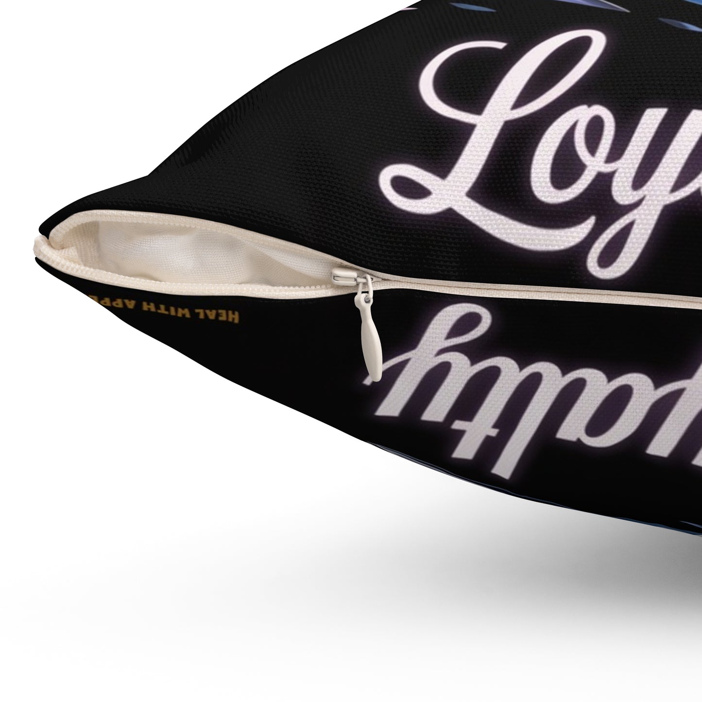 Inspirational Wolf Throw Pillow – Stained Glass Mosaic Cushion | Loyalty & Spirit Decorative Pillow