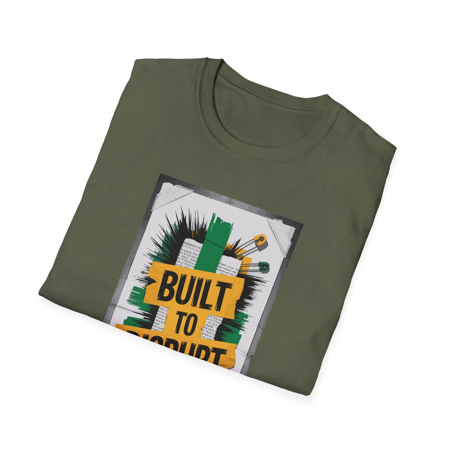 Amputee Humor, Limb Loss Awareness Tee,   Built To Disrupt V2