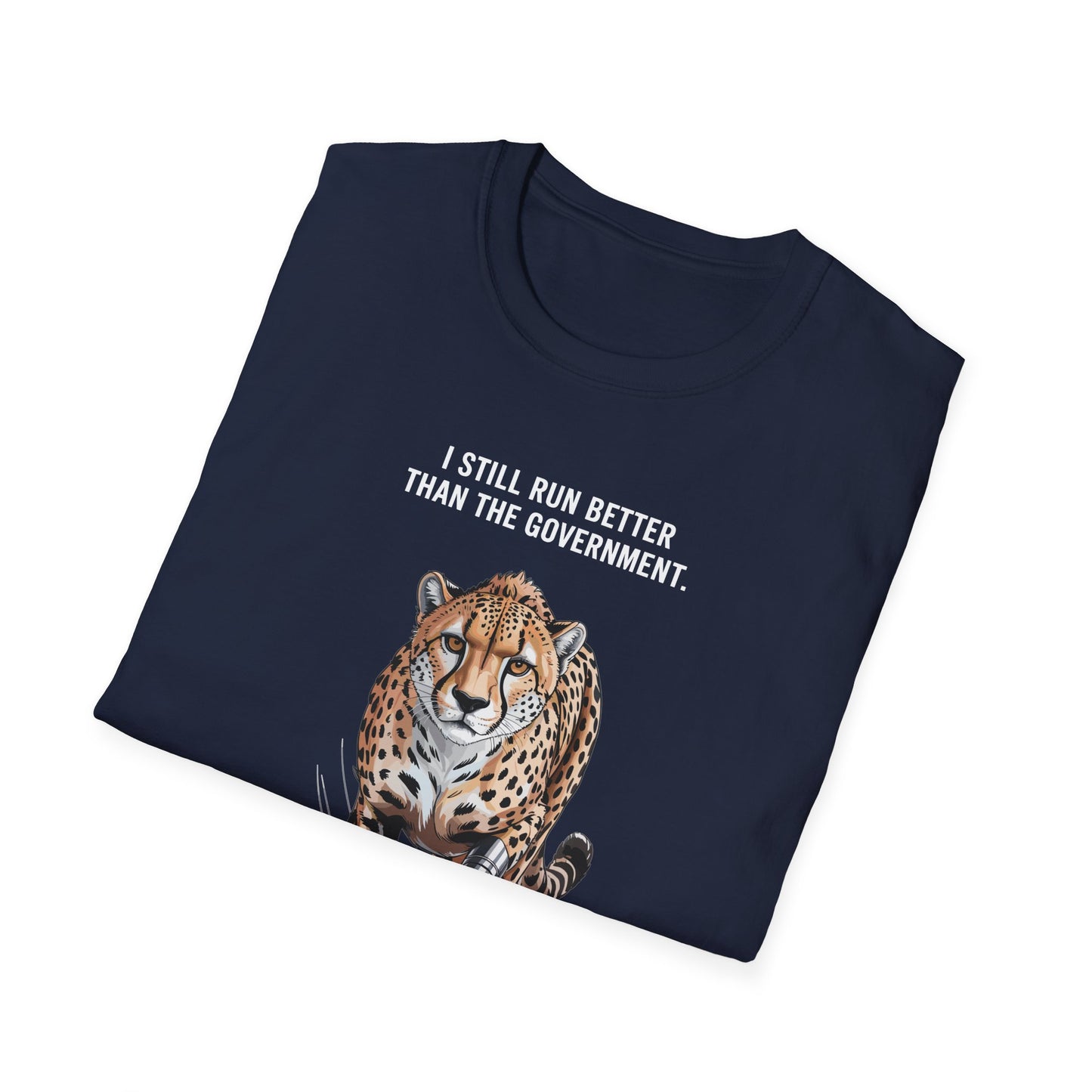 Amputee Humor, Limb Loss Awareness Tee,   Cheetah Tee B