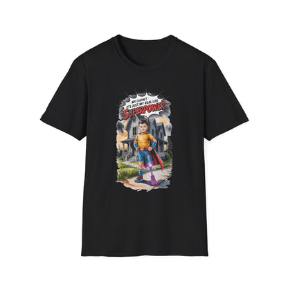 Amputee Humor, Limb Loss Awareness Tee,   My Costume Is My Superpower V4