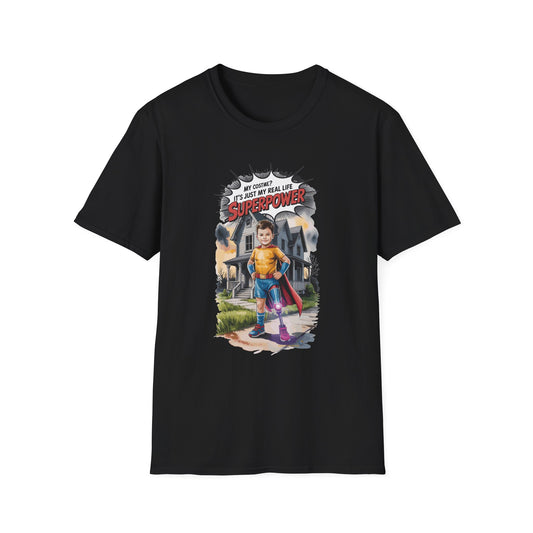 Amputee Humor, Limb Loss Awareness Tee,   My Costume Is My Superpower V4