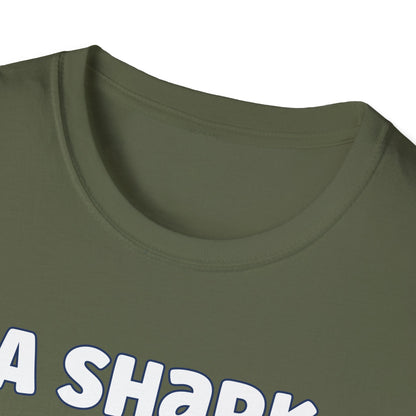 Amputee Humor, Limb Loss Awareness Tee,   A Shark Did It V2 Tank Top Print
