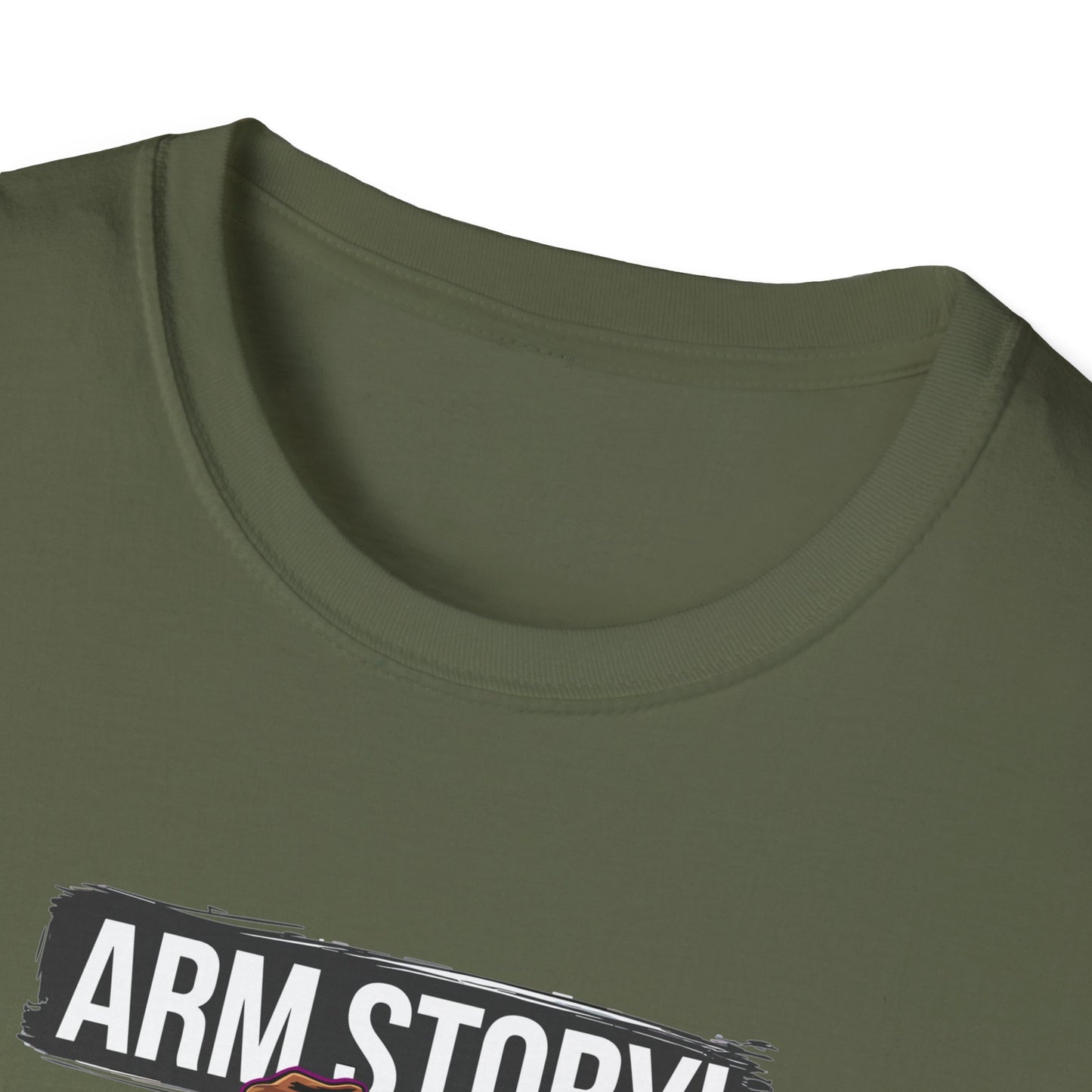 Amputee Humor, Limb Loss Awareness Tee,   Arm Story V1 Print