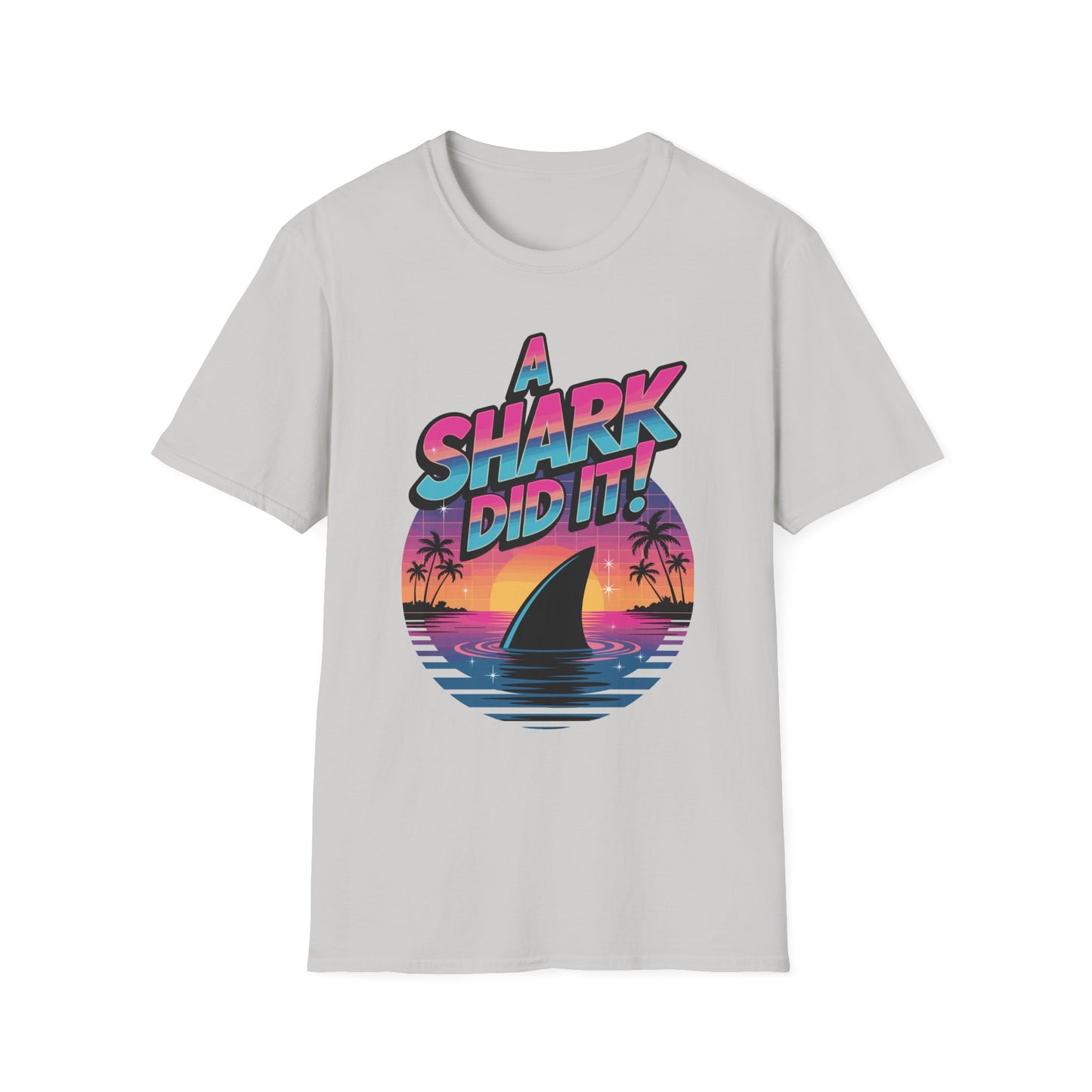 Amputee Humor, Limb Loss Awareness Tee,   A Shark Did It V4