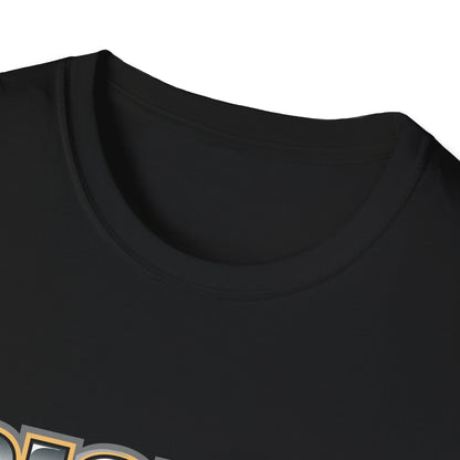 Amputee Humor, Limb Loss Awareness Tee,   Bionic N Badd V3 Blk Shrt Print