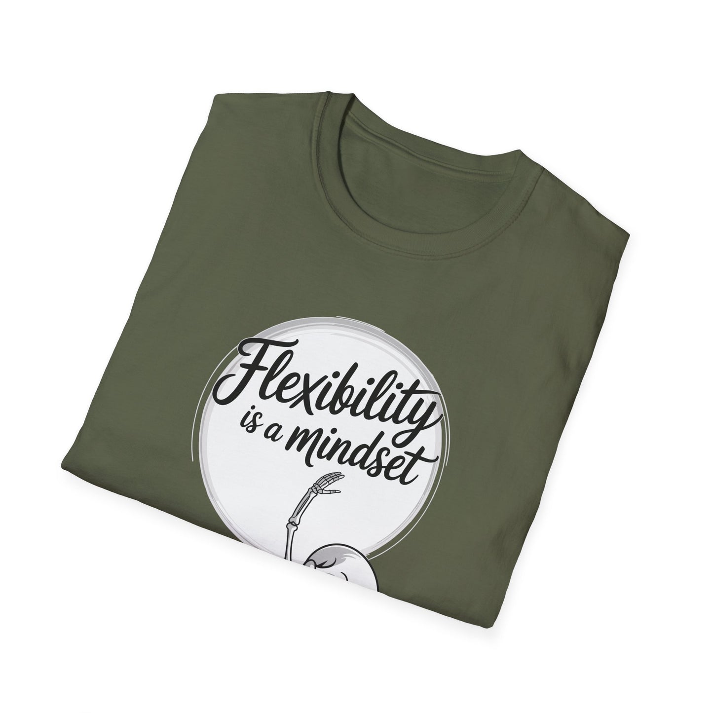 Amputee Humor, Limb Loss Awareness Tee,   Skeleton Limb Flexibilty V2