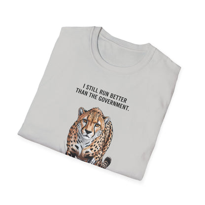 Amputee Humor, Limb Loss Awareness Tee,   Cheetah Tee B