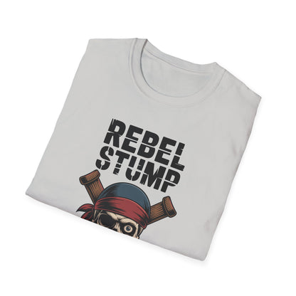 Amputee Humor, Limb Loss Awareness Tee,   Rebel Stump V1b