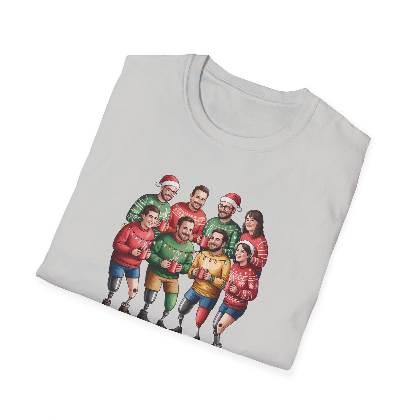 Amputee Humor, Limb Loss Awareness Tee,   Tis The Season To Be Stumpy V1