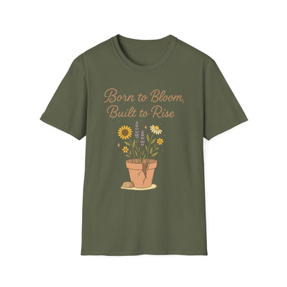 Amputee Humor, Limb Loss Awareness Tee,   Born To Bloom V2