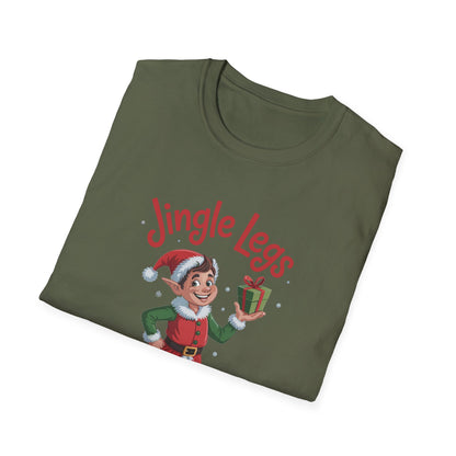 Amputee Humor, Limb Loss Awareness Tee,   Jingle Legs V1