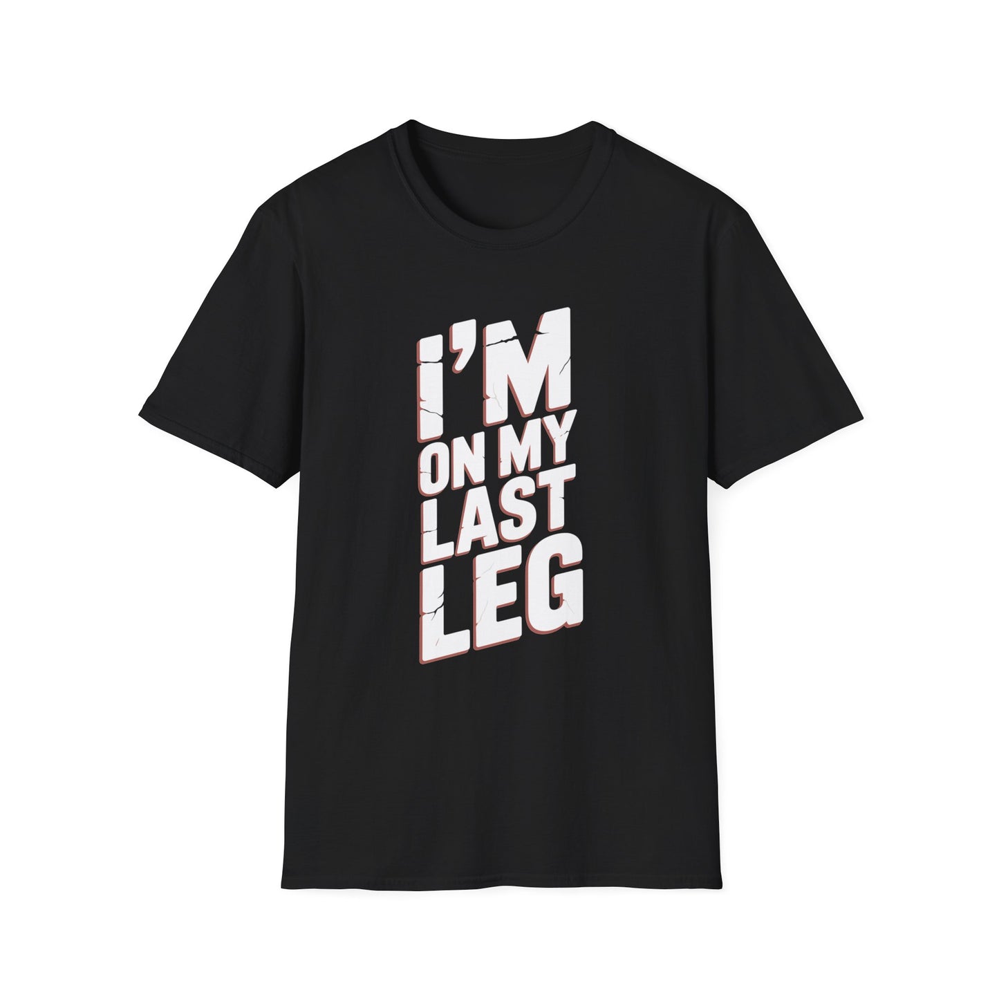 Amputee Humor, Limb Loss Awareness Tee,   Im On My Last Leg V1b