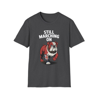 Amputee Humor, Limb Loss Awareness Tee,   Still Marching On V2b