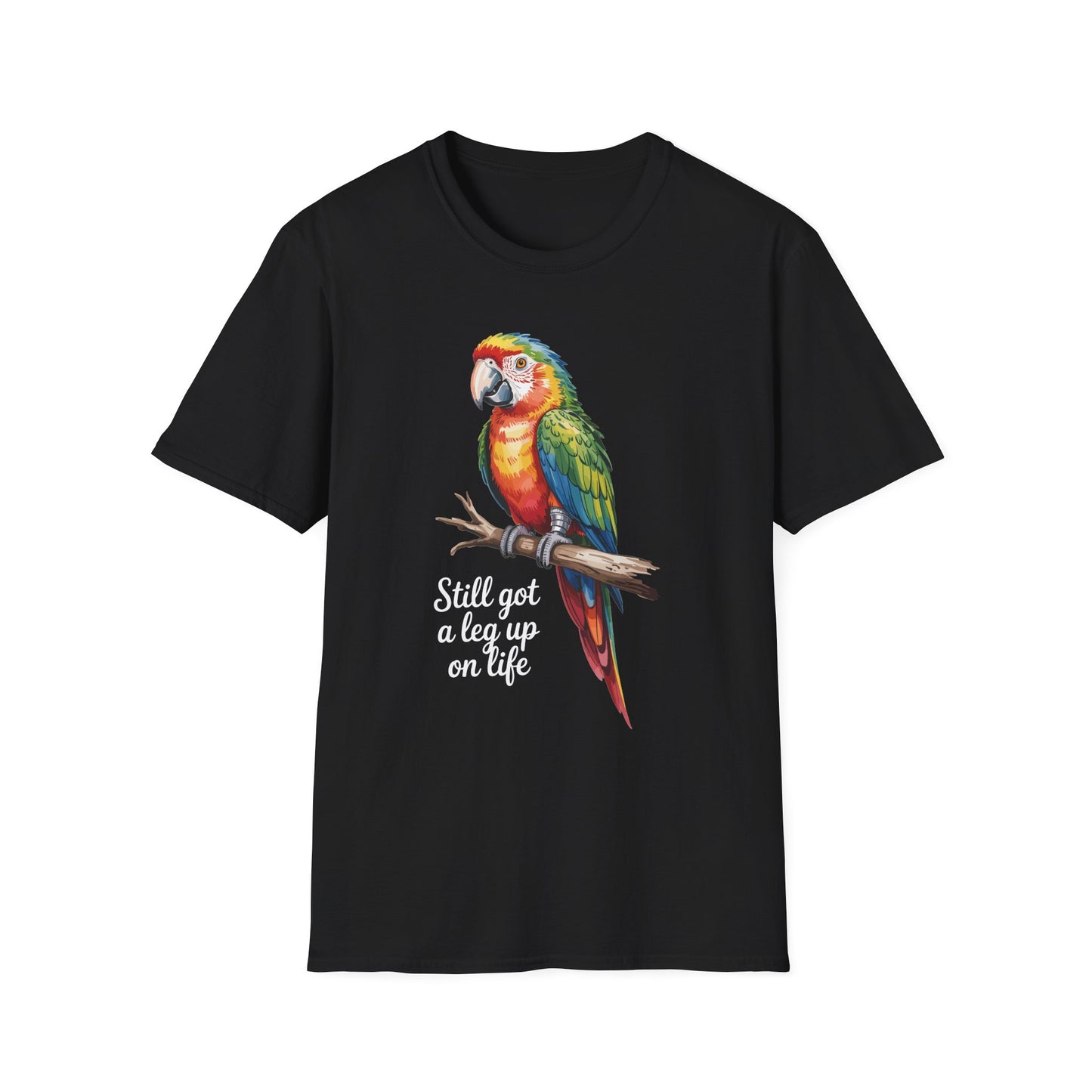 Amputee Humor, Limb Loss Awareness Tee,   Cock A Tee V2b