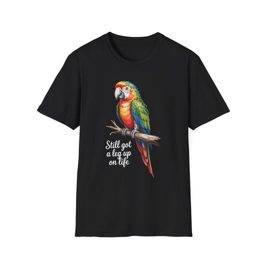 Amputee Humor, Limb Loss Awareness Tee,   Cock A Tee V2b