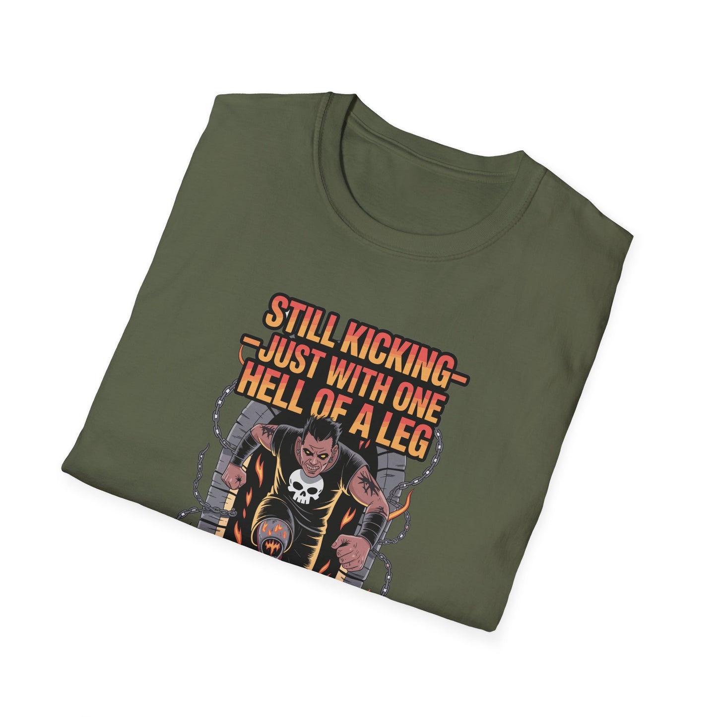 Amputee Humor, Limb Loss Awareness Tee,   Hello Of A Leg V1
