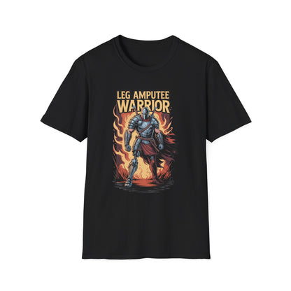 Amputee Humor, Limb Loss Awareness Tee,   Leg Amputeewarrior