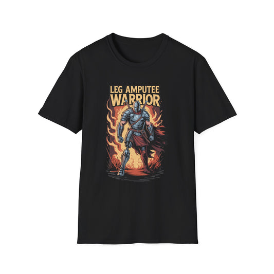 Amputee Humor, Limb Loss Awareness Tee,   Leg Amputeewarrior