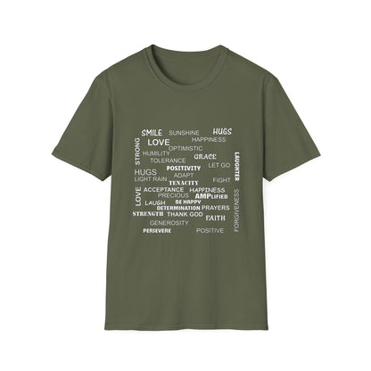 Amputee Humor, Limb Loss Awareness Tee,   Amputee Strong Unisex T-Shirt - Words of Inspiration