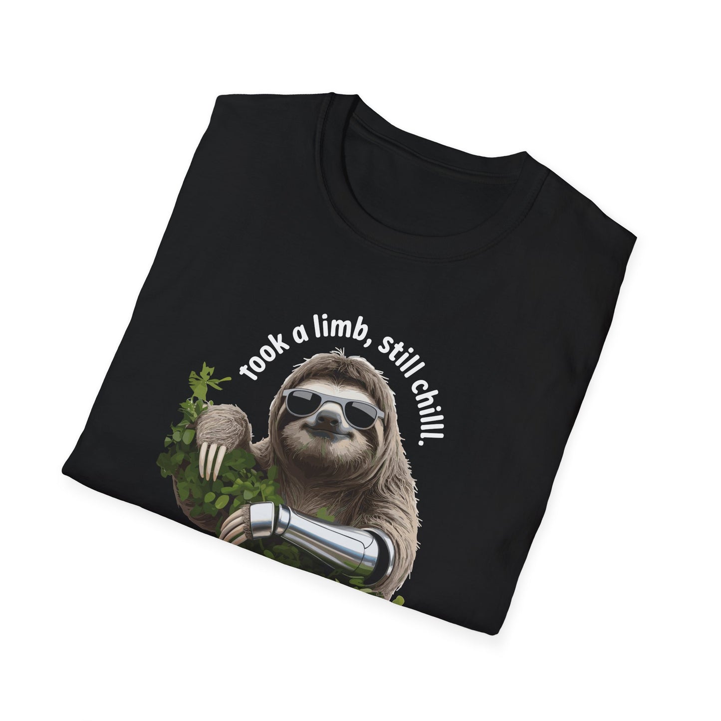 Amputee Humor, Limb Loss Awareness Tee,   Sloath Tee V4b